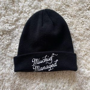 Harry Potter Mischief Managed Beanie